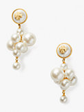 pearls on pearls cluster drop earrings, , s7productThumbnail