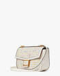 Katy Tweed Medium Convertible Shoulder Bag, Cream Multi, Product