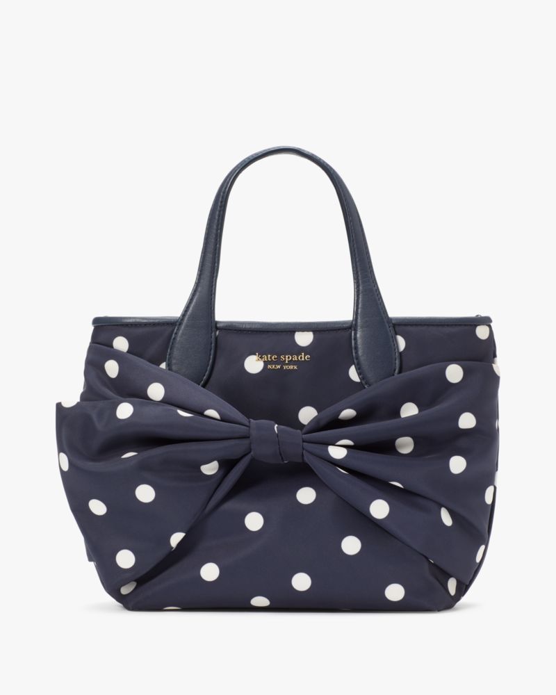 polka dot bag