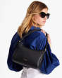 Kate Spade,Knott Medium Shoulder Bag,Black