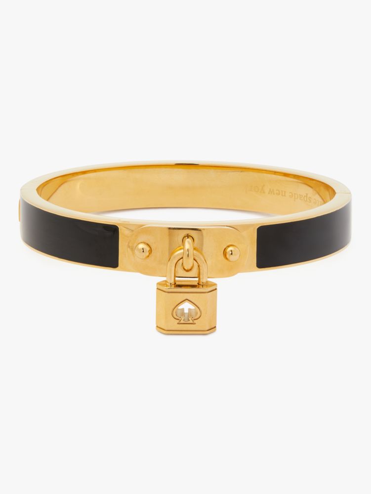 Lock And Spade Charm Bangle | Kate Spade New York