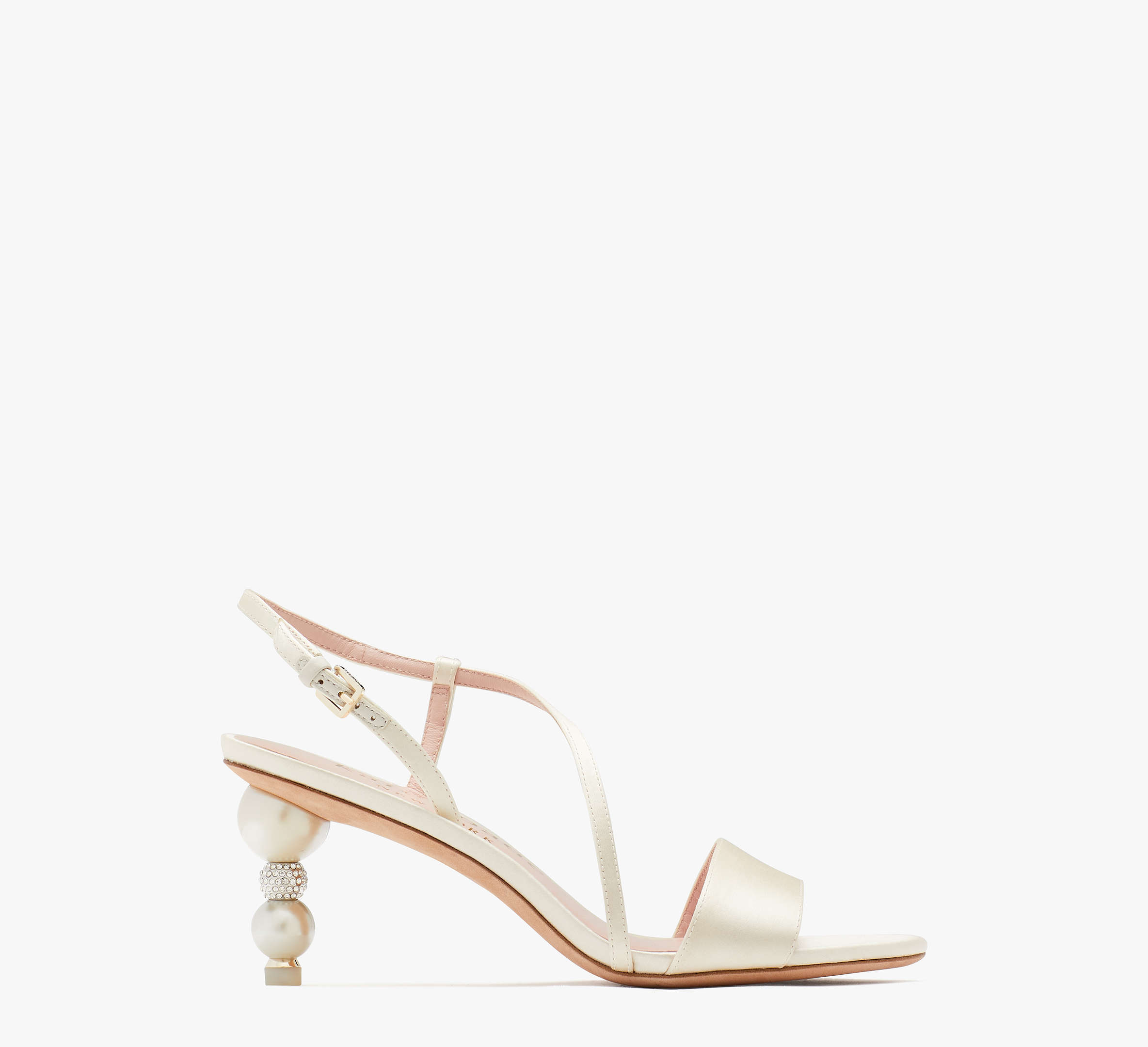 Kate Spade Sparkle And Shine Sandals In Ivory