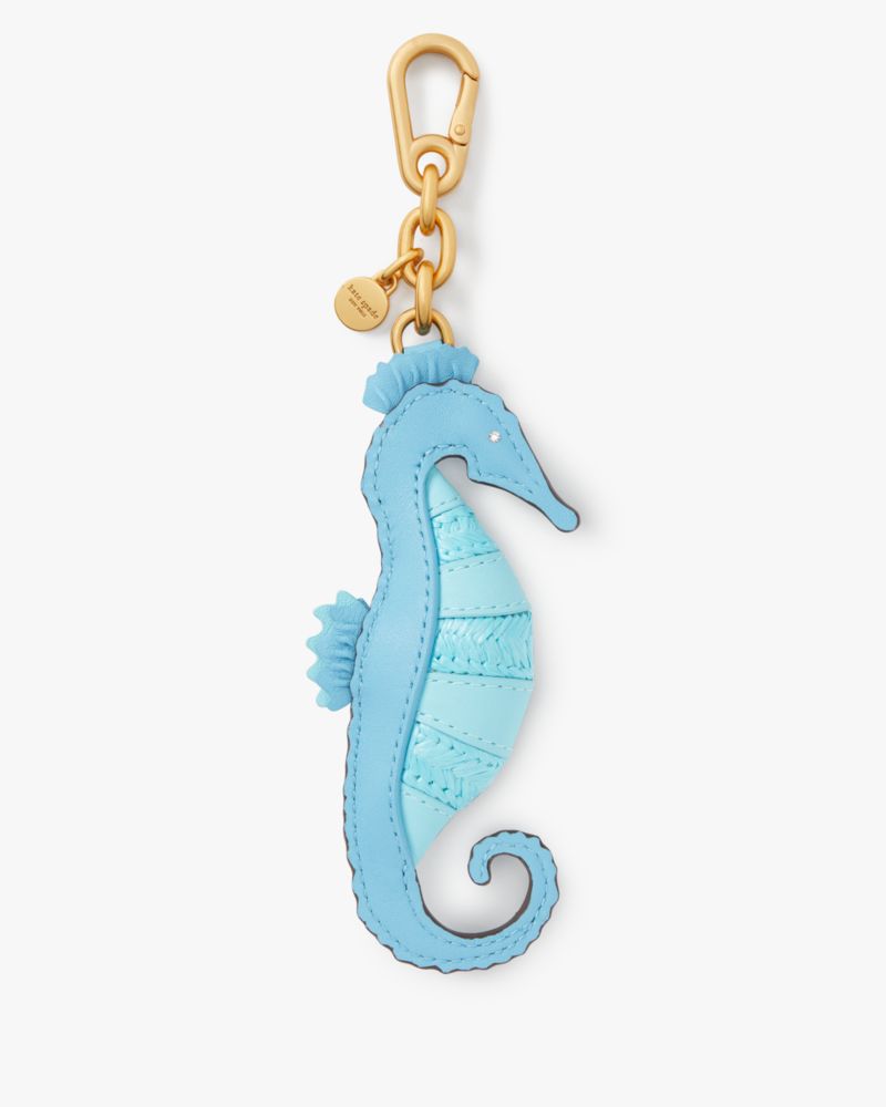 Kate Spade What The Shell Embroidered Seahorse Bag Charm