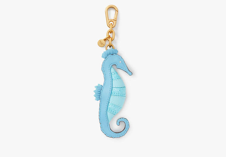 What The Shell Embroidered Seahorse Bag Charm, , Product
