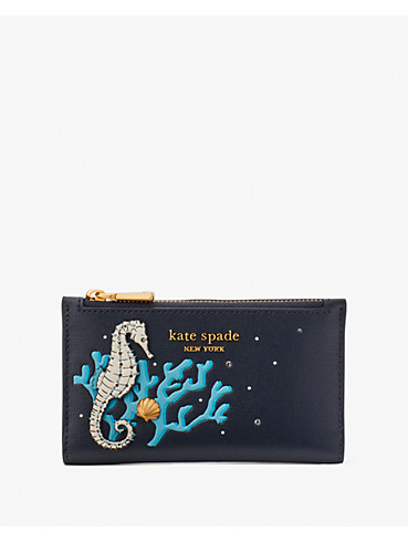 What The Shell Embellished Small Slim Bifold Wallet, , rr_productgrid