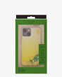 レモン ドロップ リキッド グリッター アイフォン 14 ケース, Yellow Multi, Product