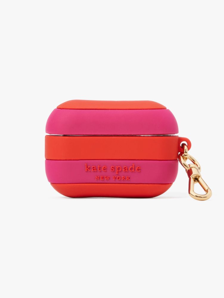 Kate Spade Seaside Striped Silicone Airpods Case