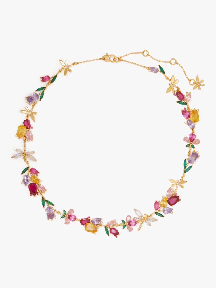 Greenhouse Floral Statement Necklace | Kate Spade New York