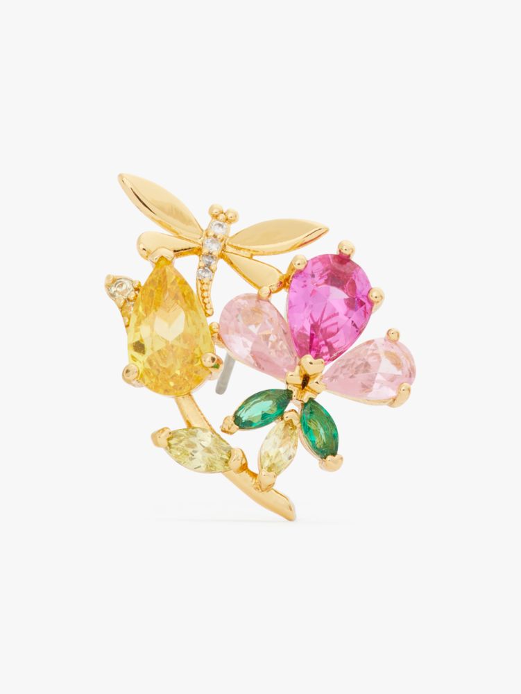 グリーンハウス フローラル クラスター スタッズ, Multi, Product