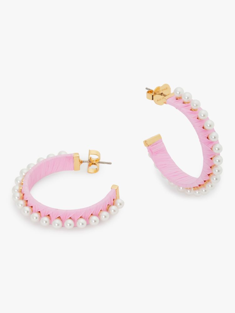 Francesca Raffia Hoops