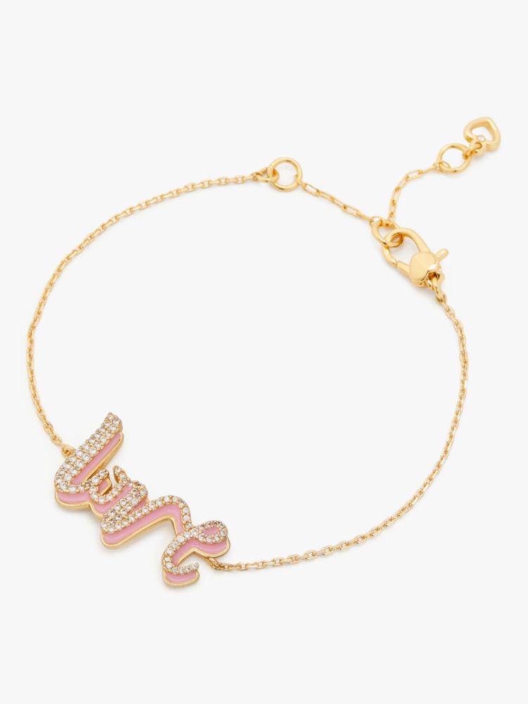 Kate Spade Say Yes Love Bracelet