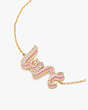 Say Yes Love Bracelet, Pink/Gold, Product