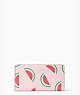 Marlee Watermelon Party Large Slim Bifold Wallet, Pink Multi, Product