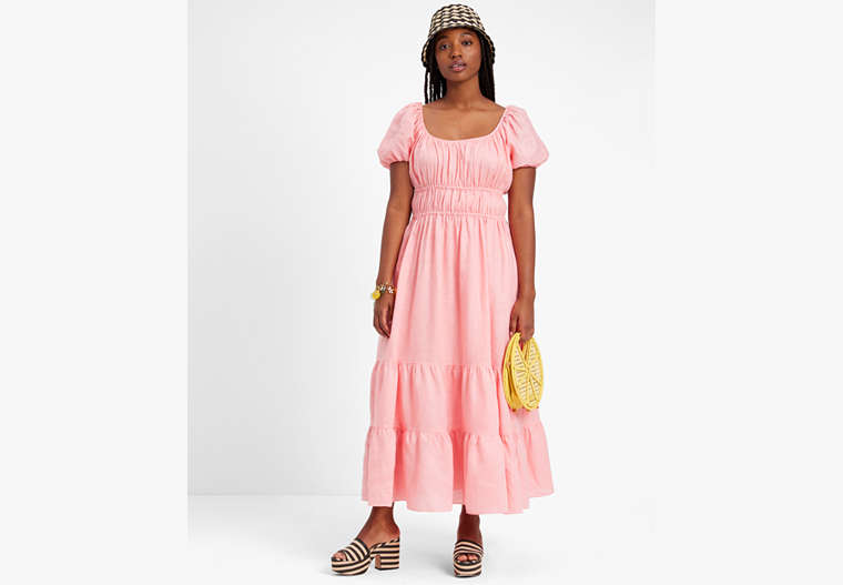 Linen Riviera Dress, , Product