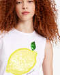 Lemon T-shirt Mit Pailletten, , Product