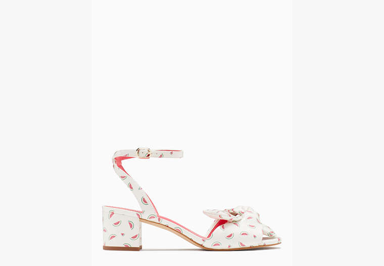 Kate Spade,camille watermelon party sandals,Watermelon Party image number 0