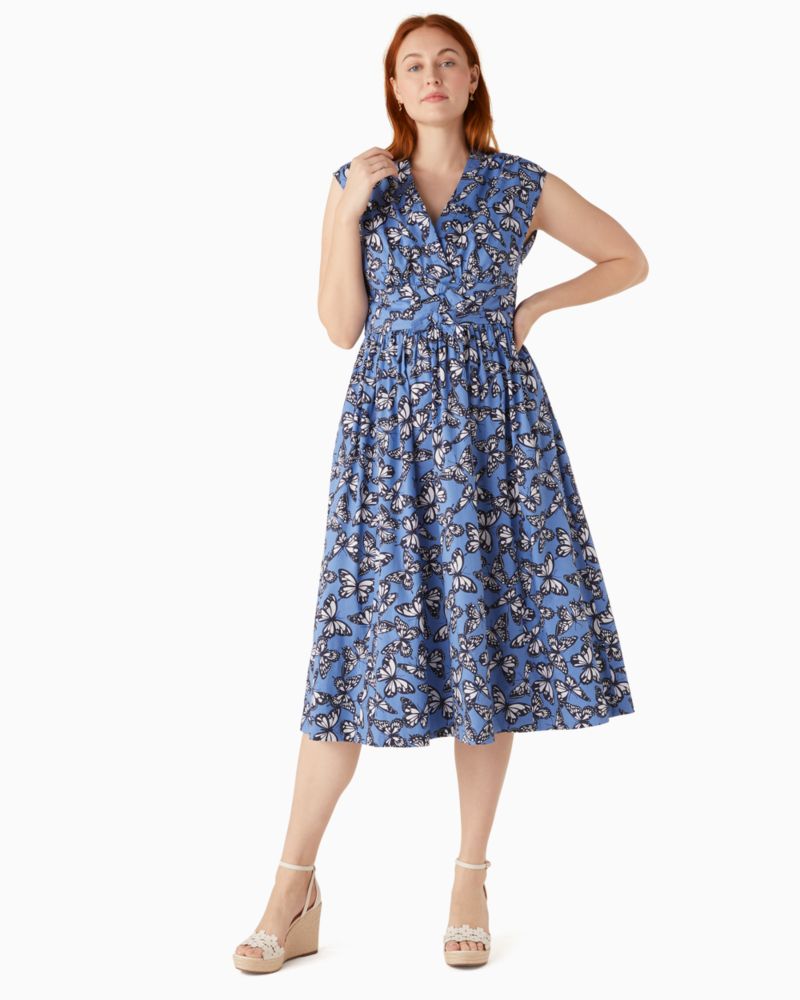 Poppy Toss Shirtdress