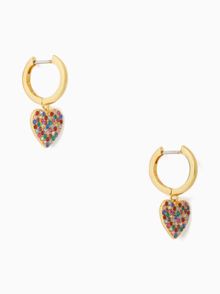 Kate Spade,yours truly drop earrings,Rainbow Multi