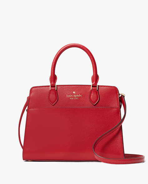 Kate Spade,Madison Small Satchel,Candied Cherry