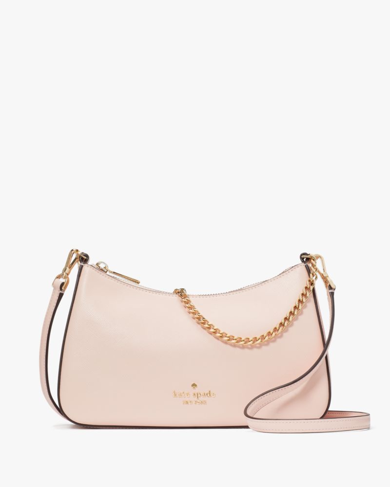 Kate Spade New York Madison Small Satchel Handbag Crossbody (Conch Pink)