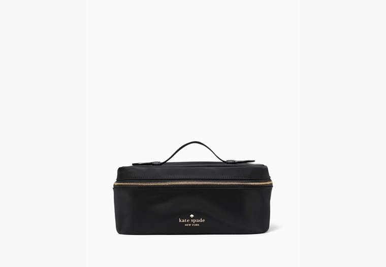 Kate Spade,Chelsea Travel Cosmetic Case,Black image number 0