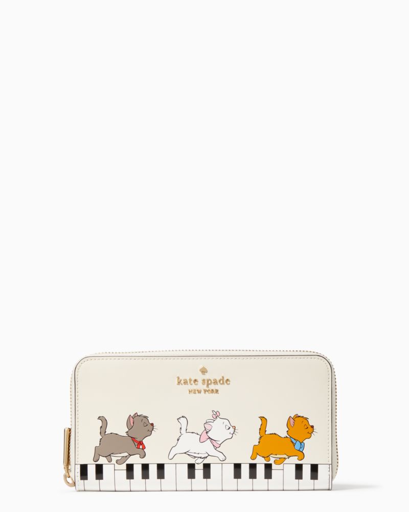Disney X Kate Spade New York Aristocats Large Continental Wallet Kate