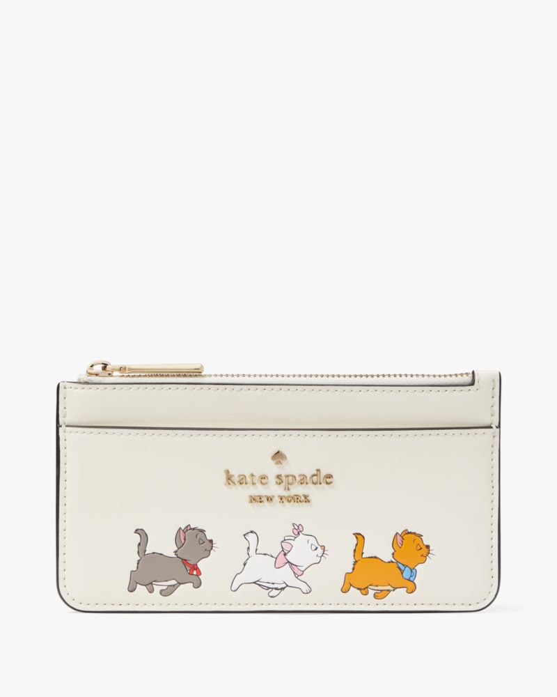 Disney X Kate Spade New York Aristocats Large Slim Card Holder Kate