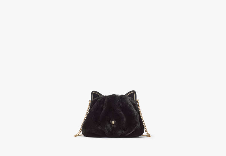 Kate Spade,Pitch Purrfect Cat Crossbody,Black Multi image number 0