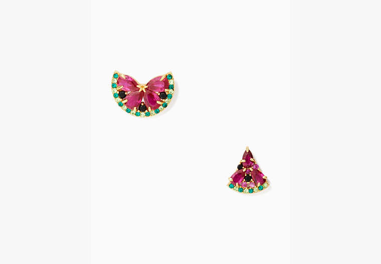 Watermelon Studs, Pink Multi, Product image number 0