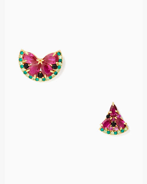Watermelon Studs, Pink Multi, ProductTile