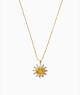 Sunny Mini Pendant Necklace, Yellow Multi, Product