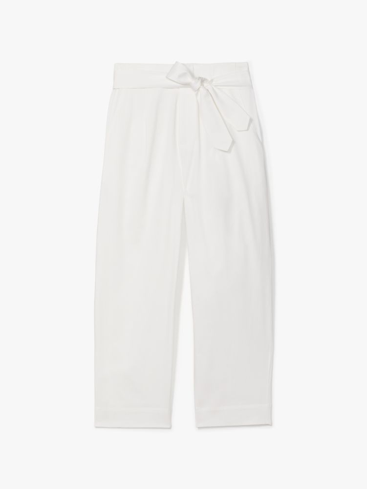 Kate Spade Tie-waist Poplin Pants. 6