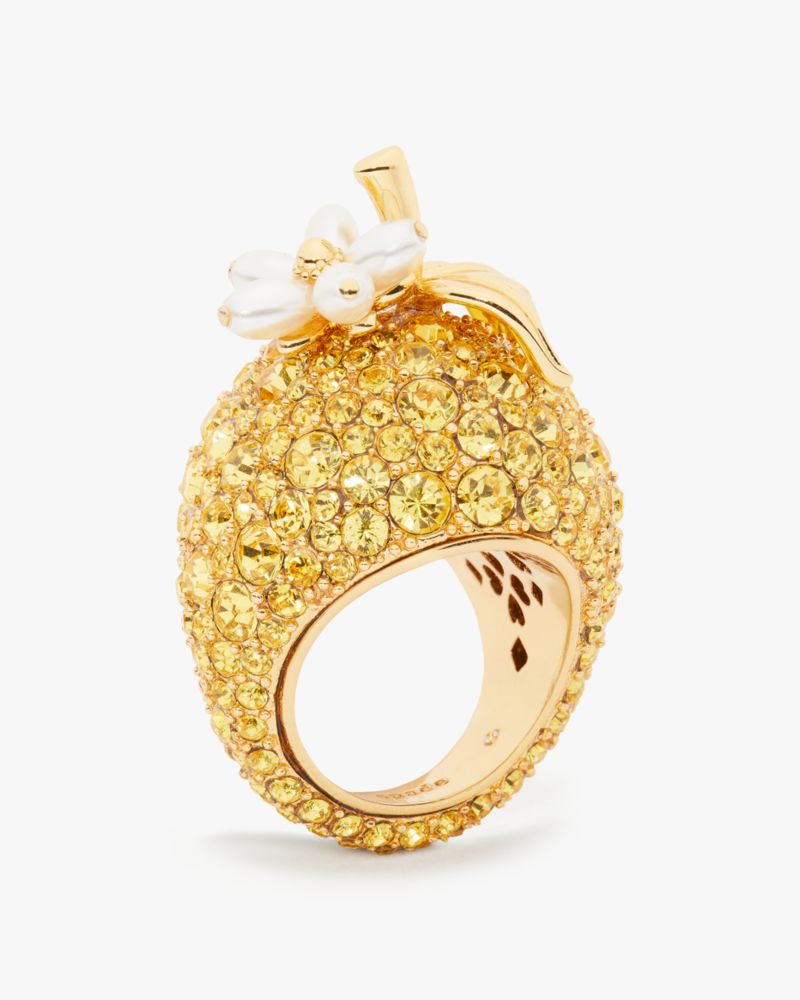 KATE SPADE FRESH SQUEEZE COCKTAIL RING