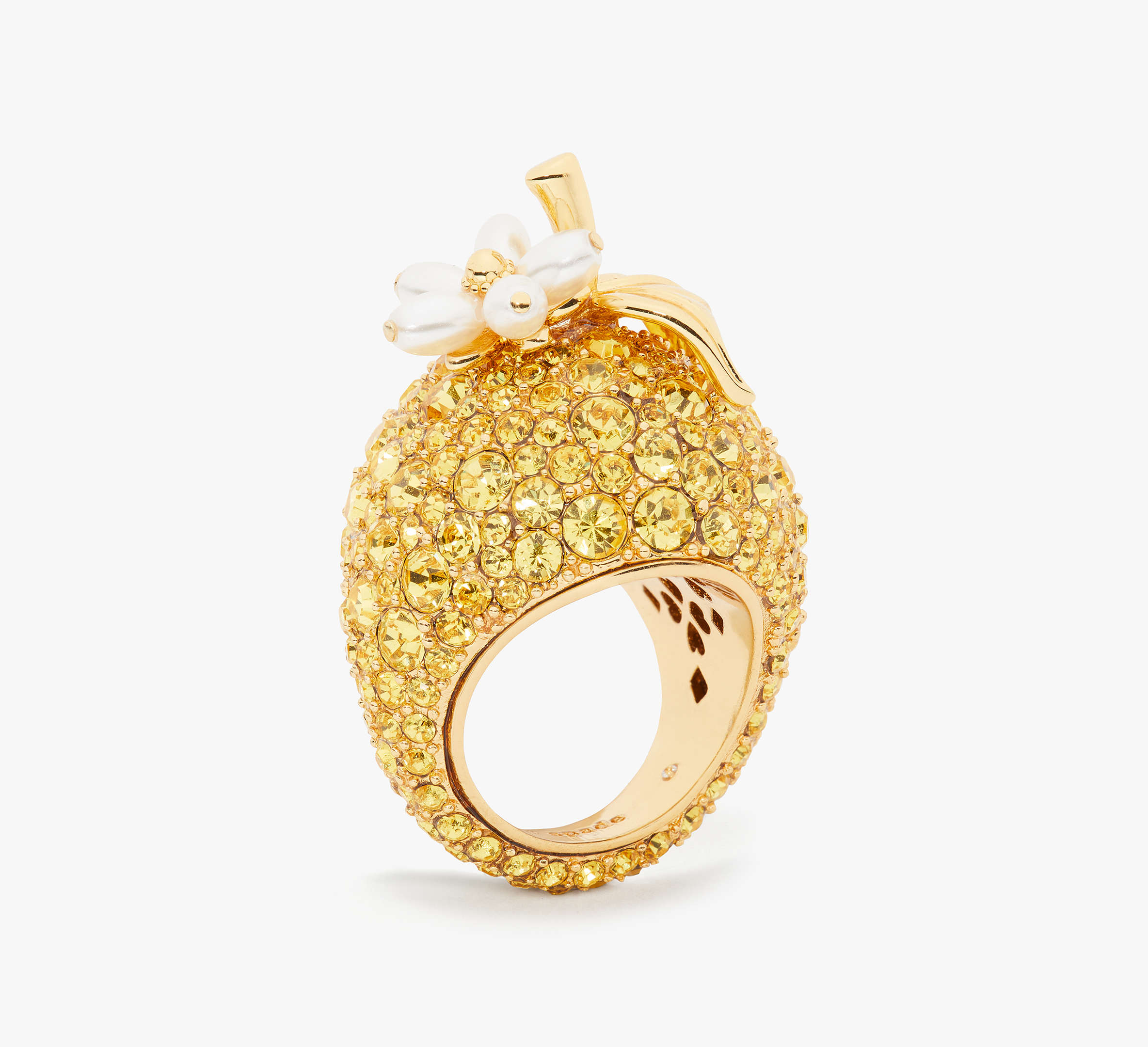 KATE SPADE FRESH SQUEEZE COCKTAIL RING