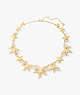 Kate Spade,Sea Star Statement Necklace,Clear Multi