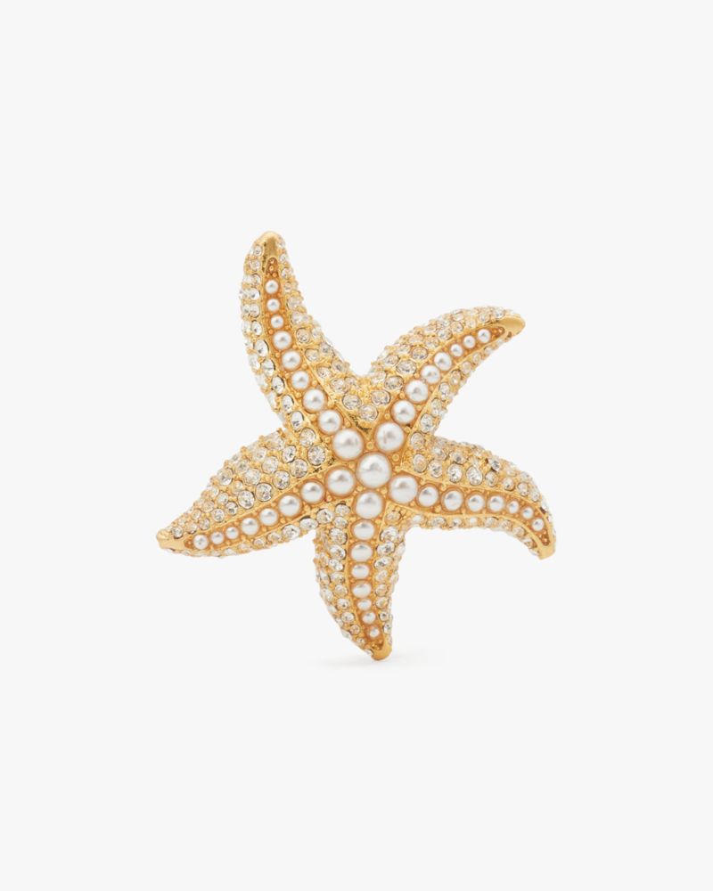 KATE SPADE SEA STAR COCKTAIL RING