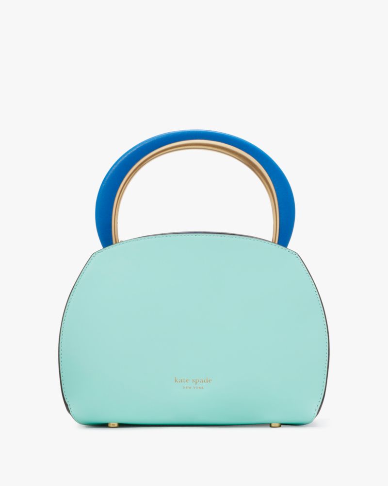 Kate Spade Expo Colorblocked Top-handle Satchel In Blue