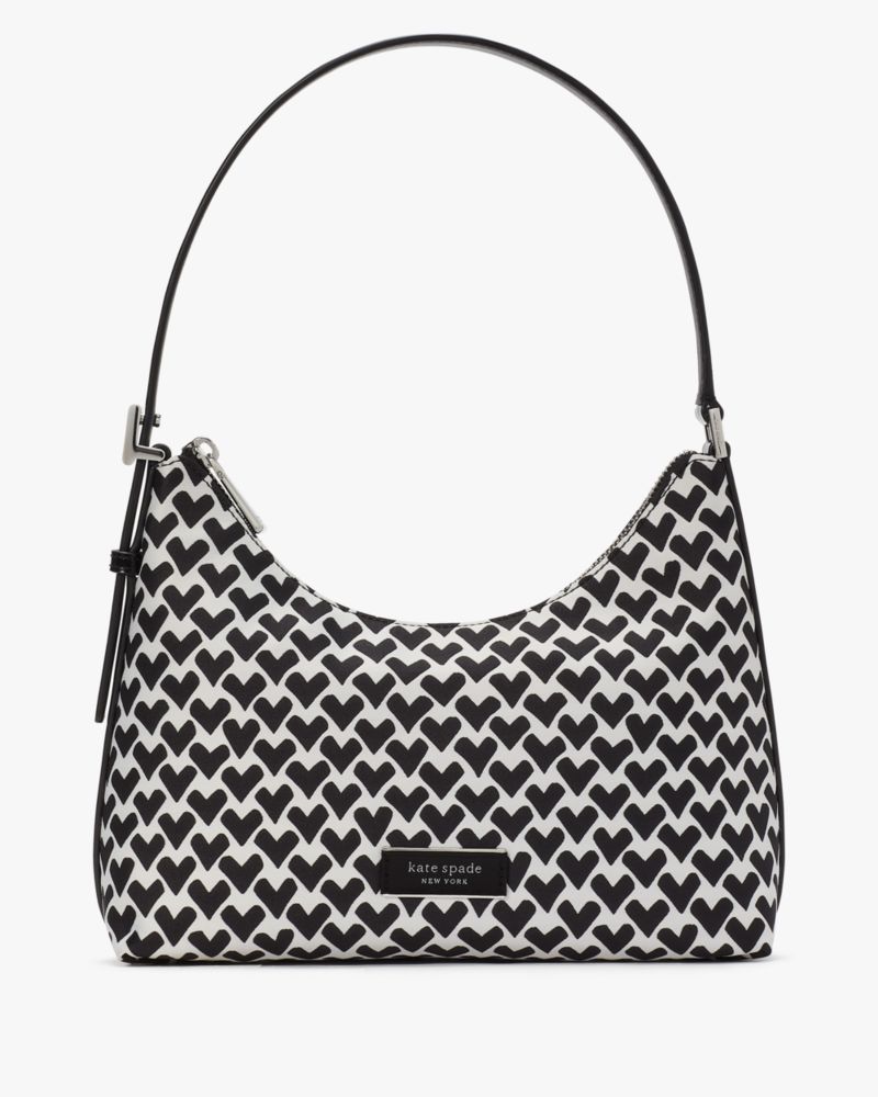 Kate Spade New York Women's Carlyle Houndstooth Medium Shoulder