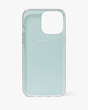 Kate Spade,Shaken Not Stirred Embellished iPhone 14 Pro Max Case,Silver Multi