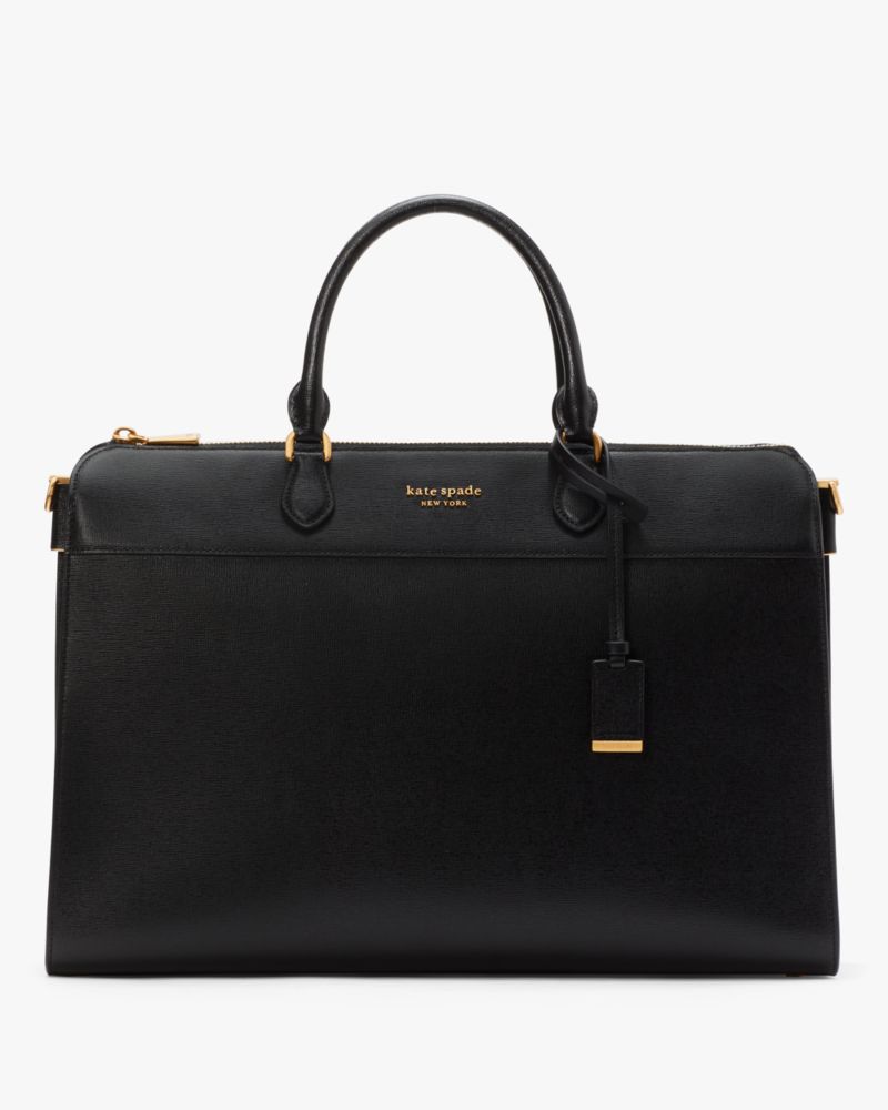 Kate Spade New York Morgan Saffiano Leather Laptop Bag Black