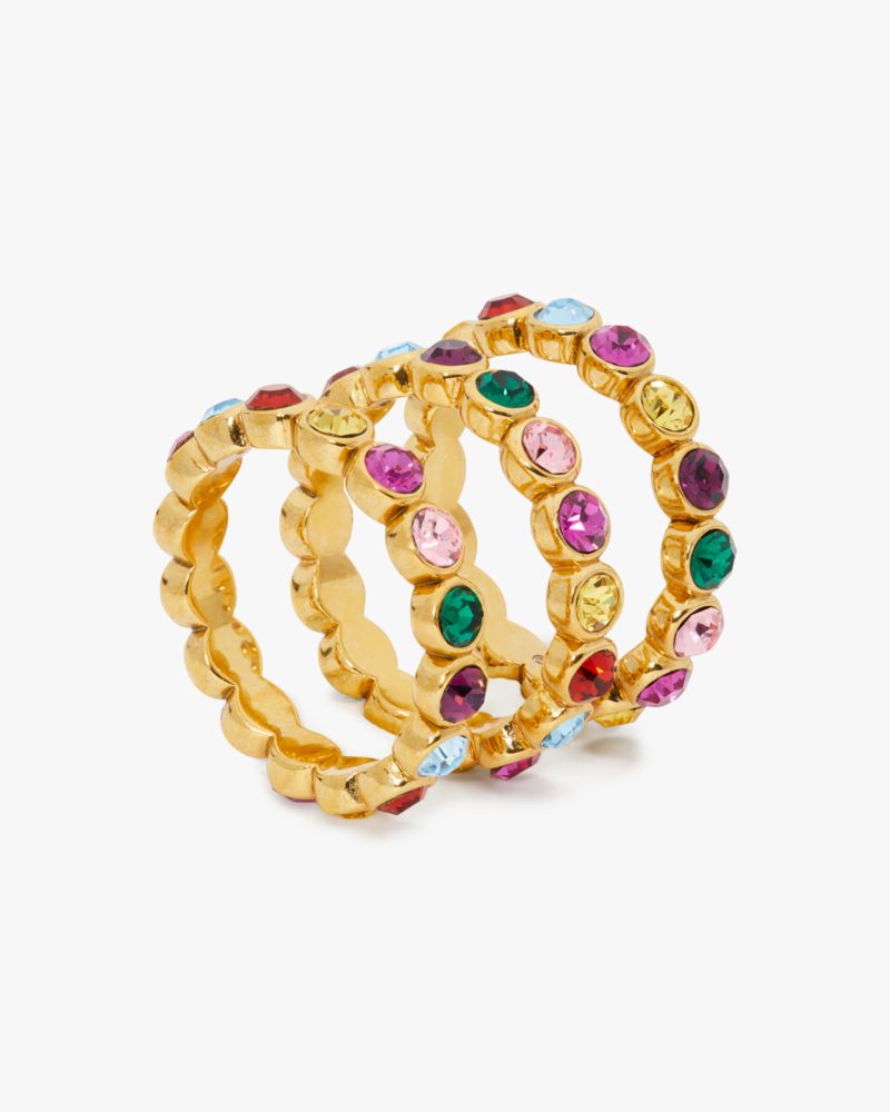 Kate Spade On The Dot Stacking Rings