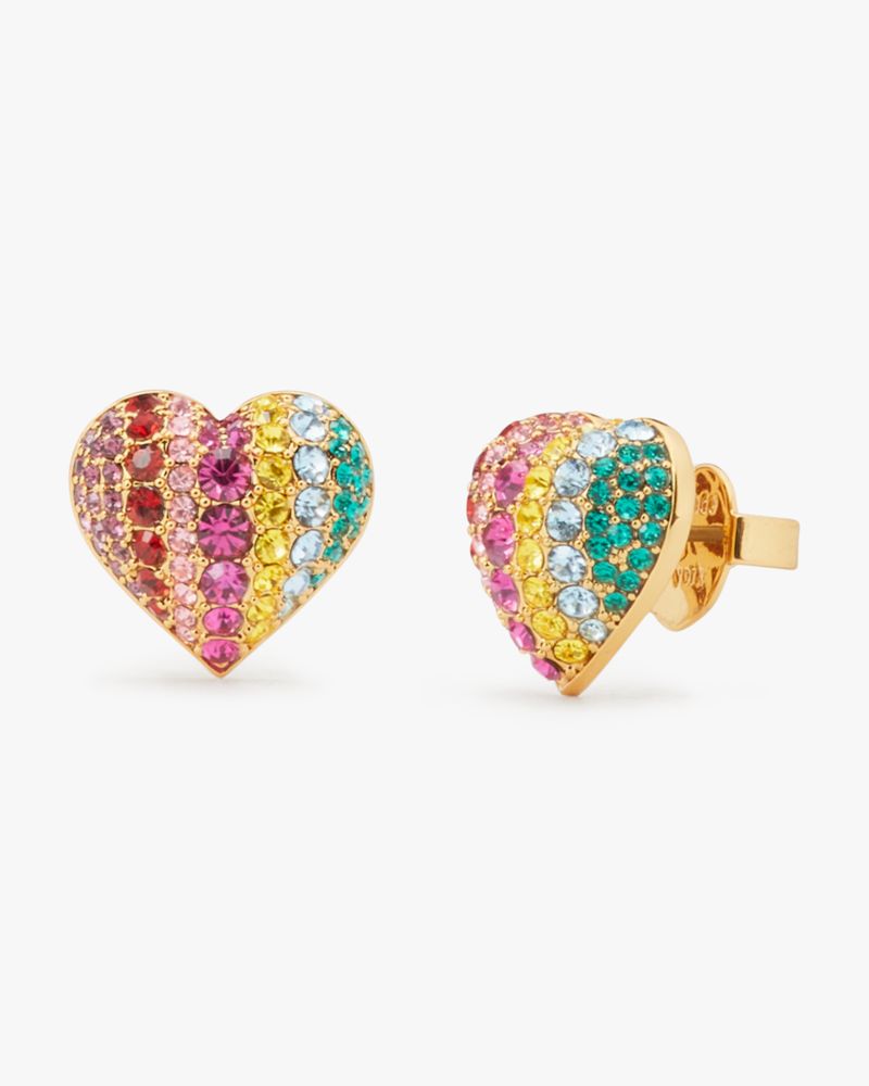 Kate Spade On The Dot Heart Studs