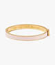 Kate Spade,Stop And Smell The Roses Thin Idiom Bangle,Blush