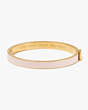 Kate Spade,Stop And Smell The Roses Thin Idiom Bangle,Blush
