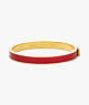 Kate Spade,Push Your Luck Thin Idiom Bangle,Red
