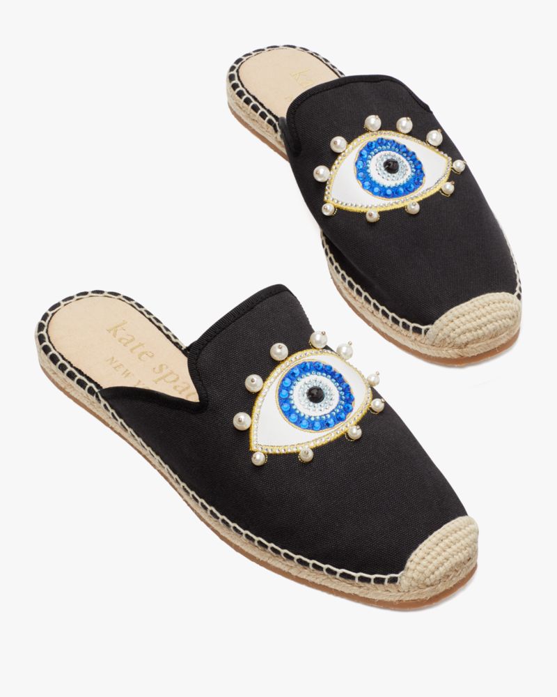 Azura Evil Eye Espadrille Mules | Kate Spade New York