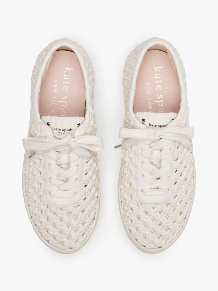 Kate Spade Serve Crochet Sneakers. 5