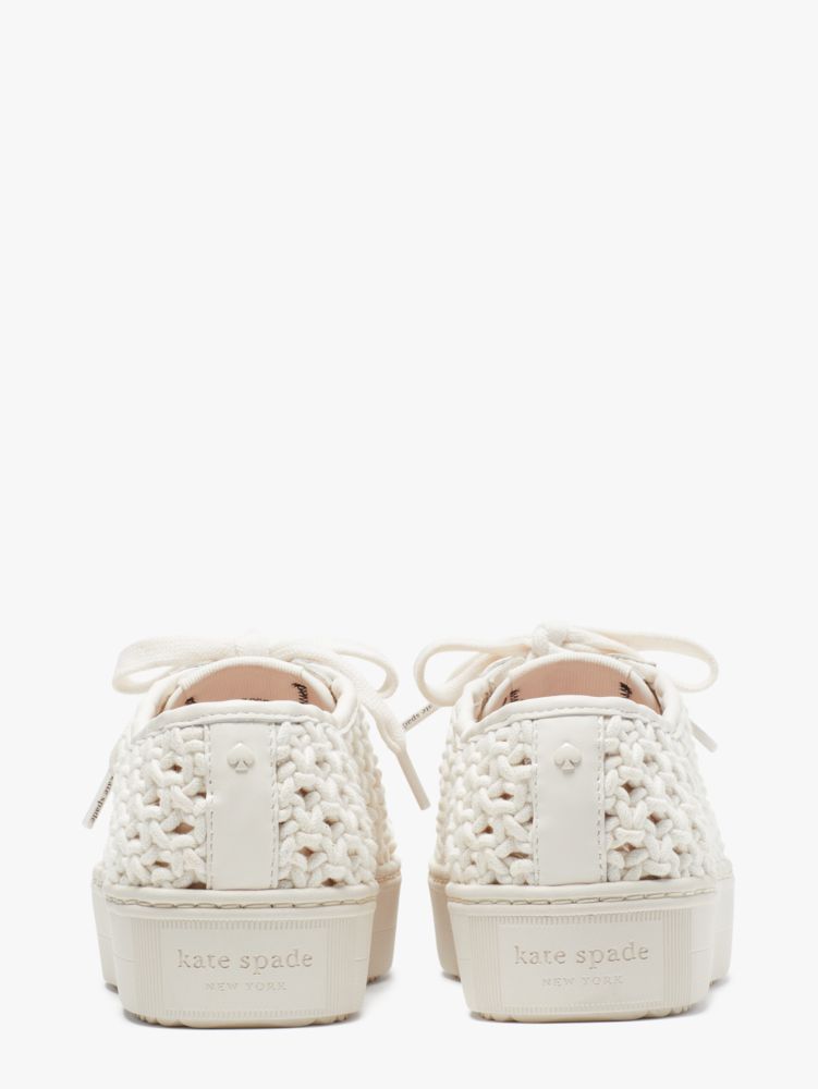 Kate Spade Serve Crochet Sneakers. 6