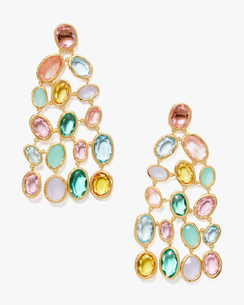 Kate Spade High Shine Chandelier Earrings. 1