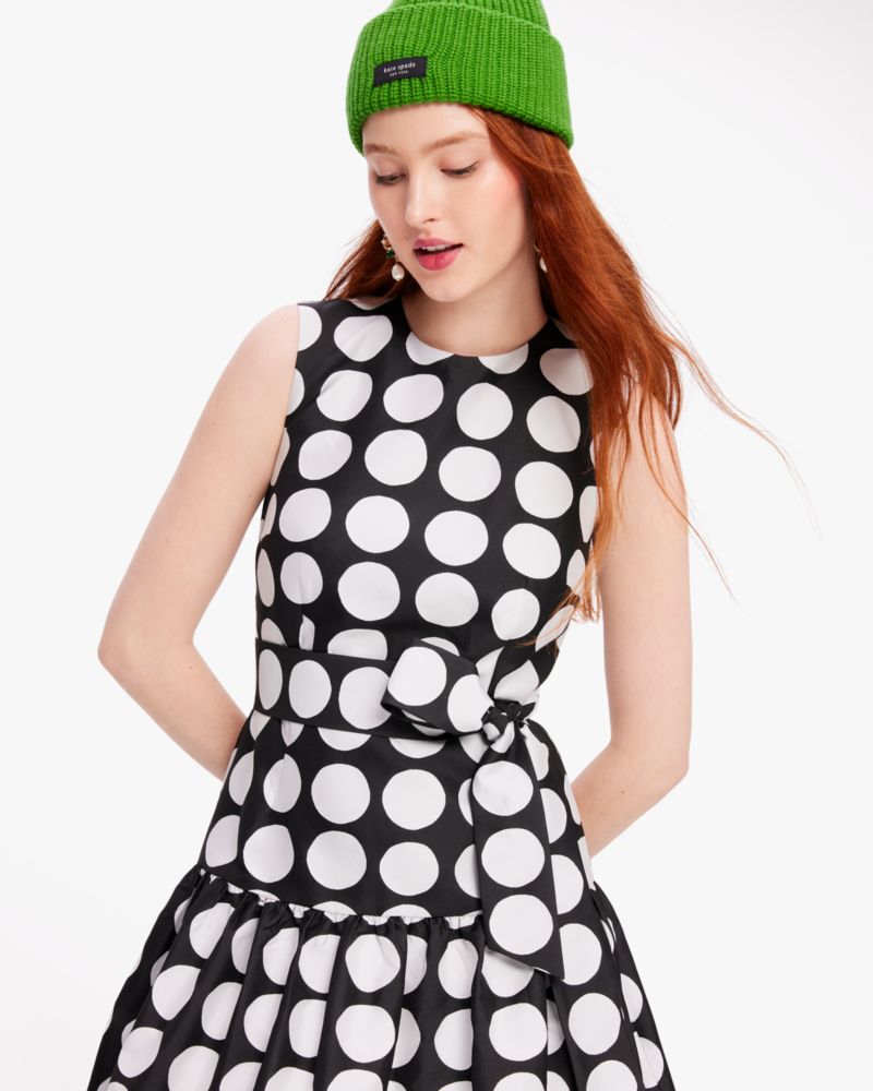 Swiss dot sleeveless shop dress kate spade